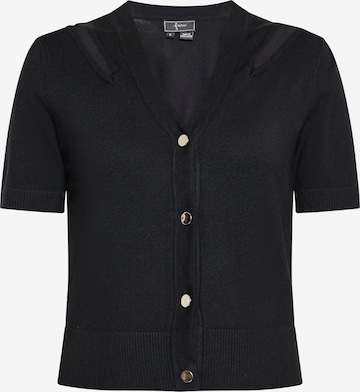 juoda faina Kardiganas: priekis