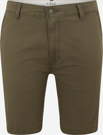 LEVI'S ® Chino trousers 'XX Chino Taper Short II' in Green: front