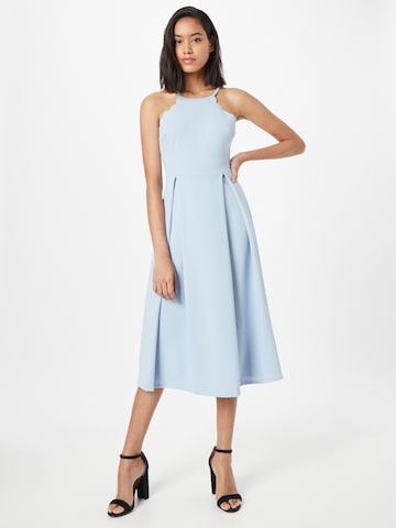 WAL G. Cocktail Dress in Blue: front