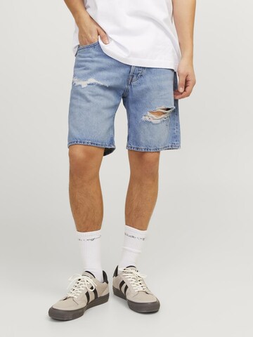 JACK & JONES Loosefit Jeans 'Chris Cooper' i blå: framsida