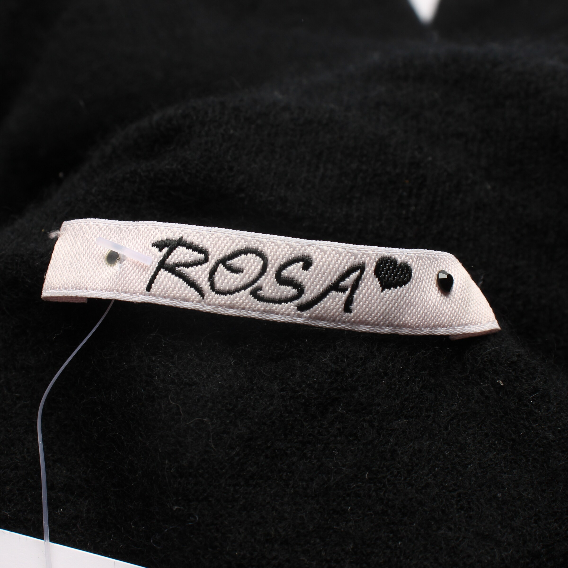 Rosa Cashmere Dress in M in Black