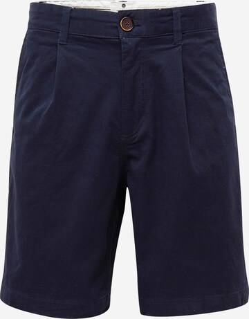 regular Pantaloni con pieghe 'JAN' di anerkjendt in blu: frontale