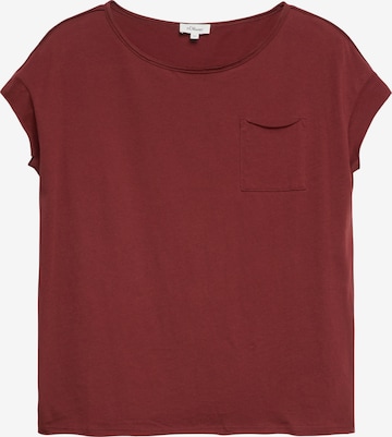 s.Oliver T-Shirt in Rot: Vorderseite