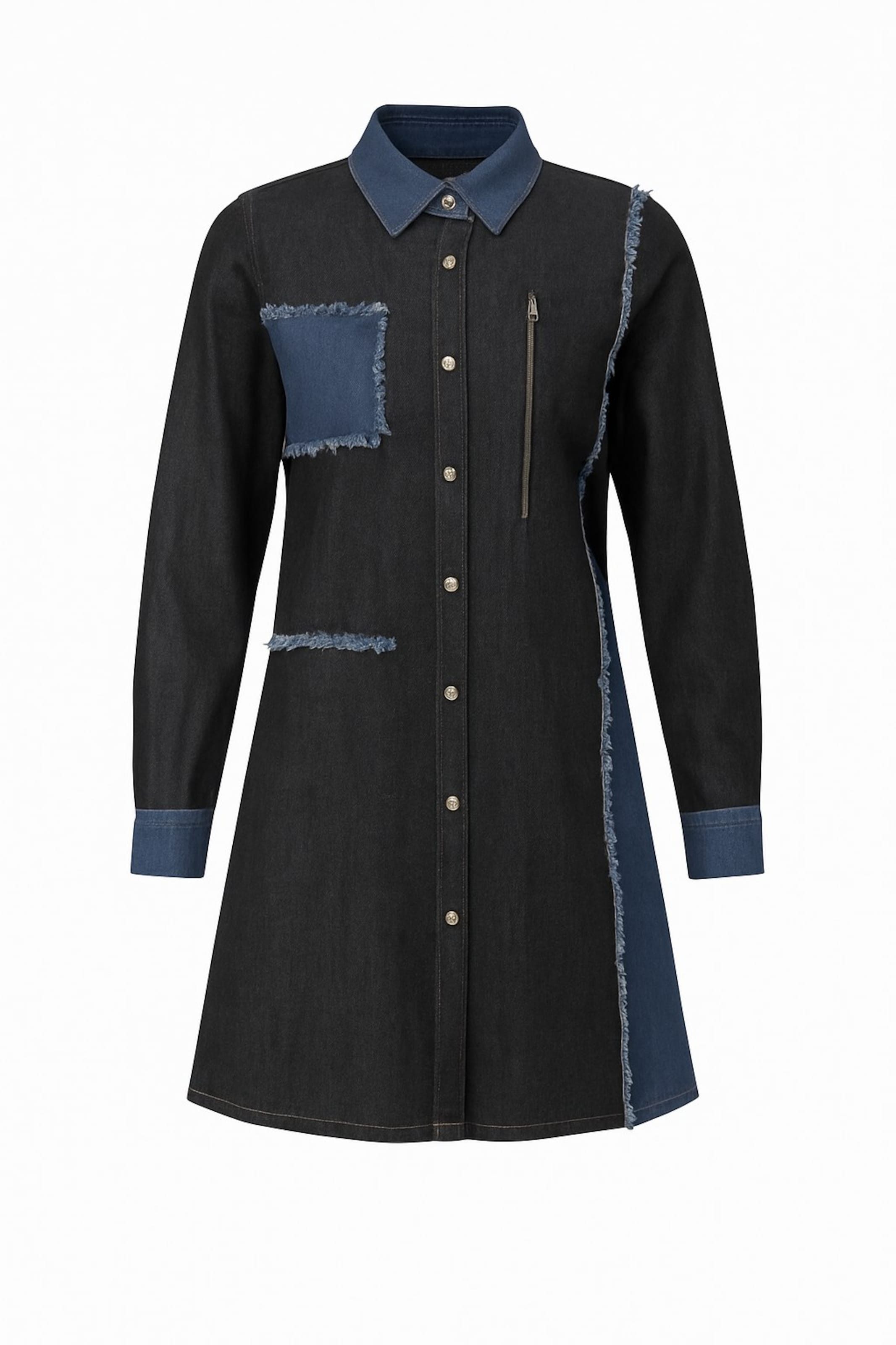 MODAMIHRAM Tuniek in Zwart: voorkant