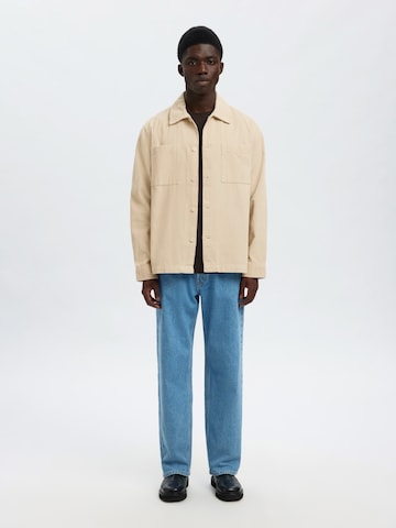 Giacca di mezza stagione 'SLHREGTATE' di SELECTED in beige