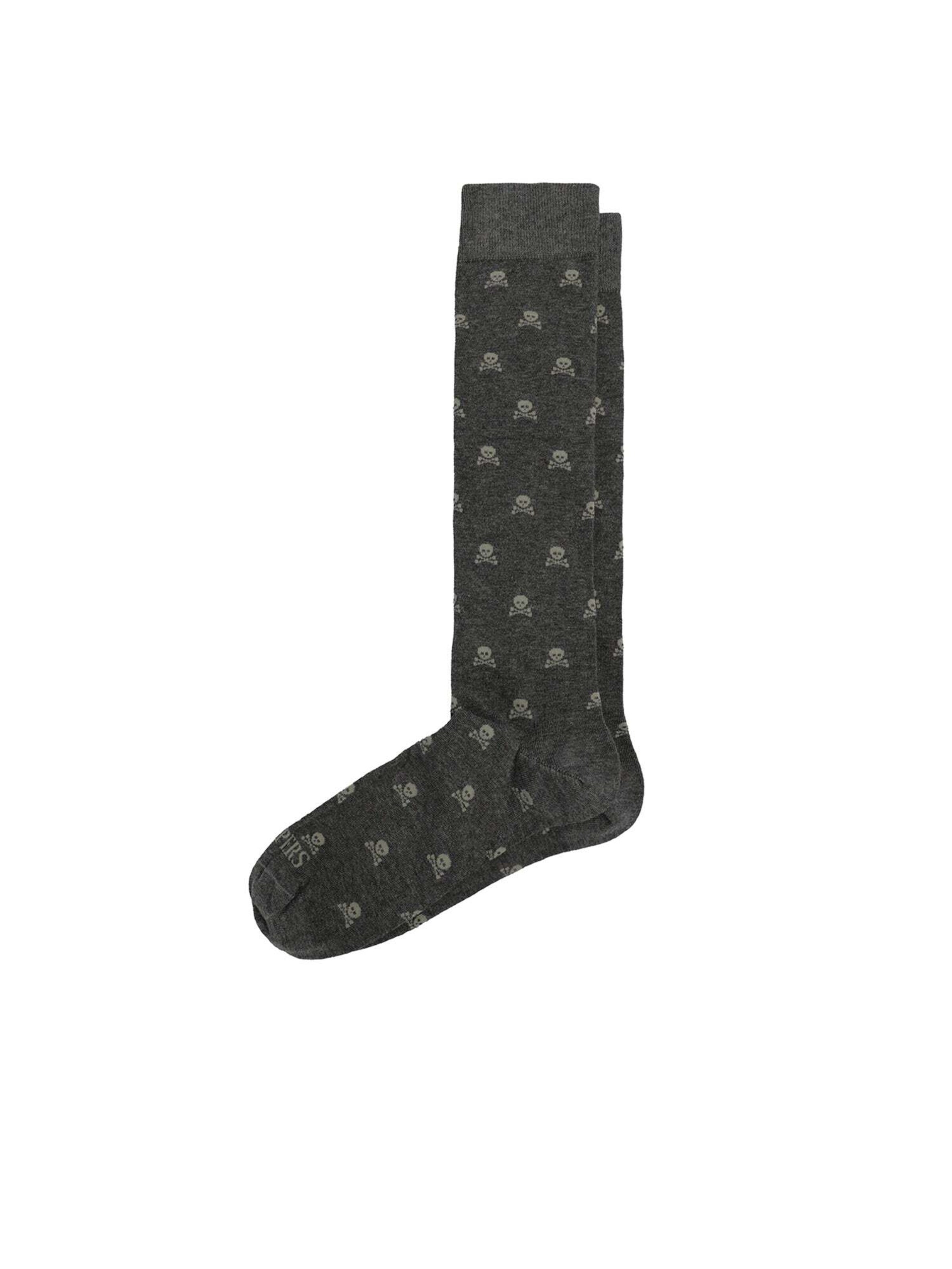 Scalpers Socken in Grau: Vorderseite