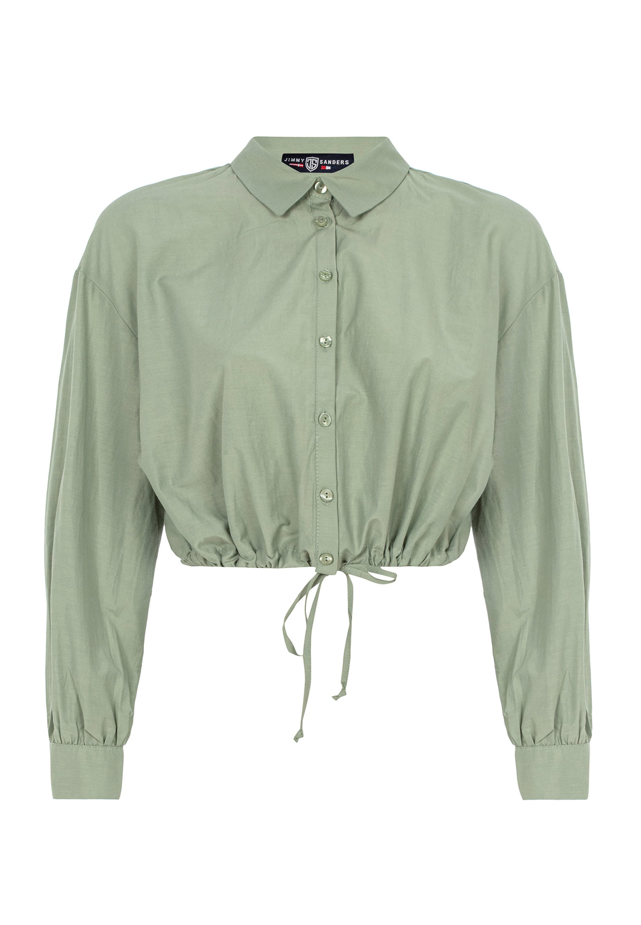 Felpa di Jimmy Sanders in verde: frontale