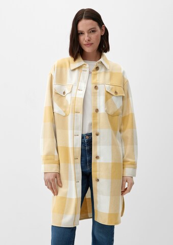 s.Oliver Between-Season Jacket in Yellow: front