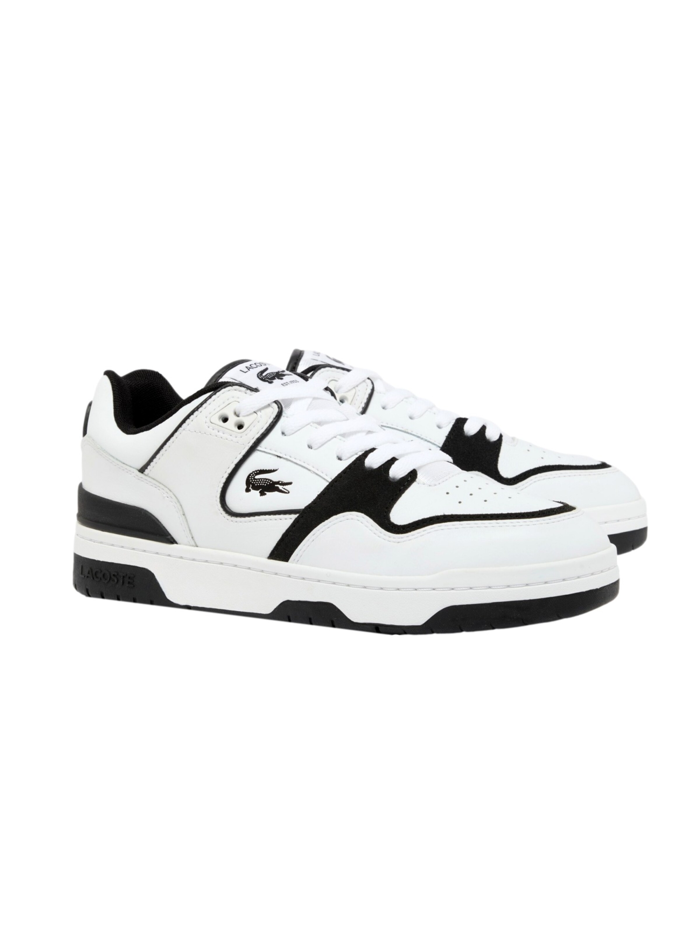 LACOSTE Sneaker low 'Courtcage Set' i hvid