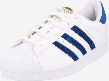 ADIDAS ORIGINALS Ketsid 'Superstar C', värv sinine: eest vaates