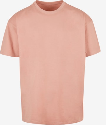 T-Shirt 'New York Orange' F4NT4STIC en rose : devant
