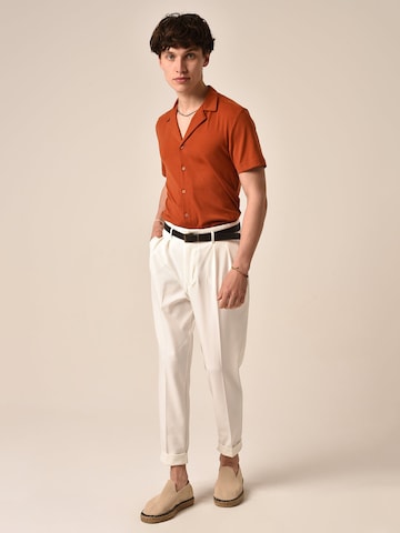 Antioch Slim Fit Hemd in Orange