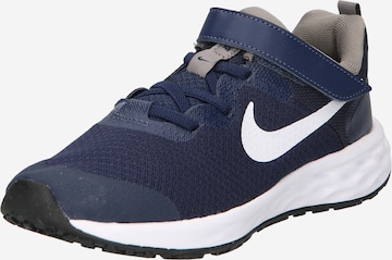 NIKE Athletic Shoes 'Revolution 6' in Blue: front