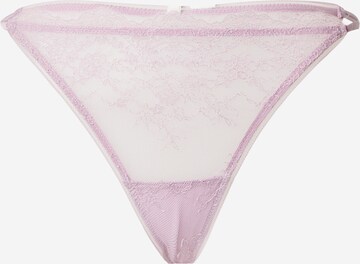 Women' Secret String in Lila: voorkant