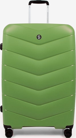 Emily & Noah Trolley 'E&N Travelbestie Werner' L in Grün: Vorderseite