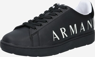 ARMANI EXCHANGE Sneakers laag in de kleur Zwart / Wit, Productweergave