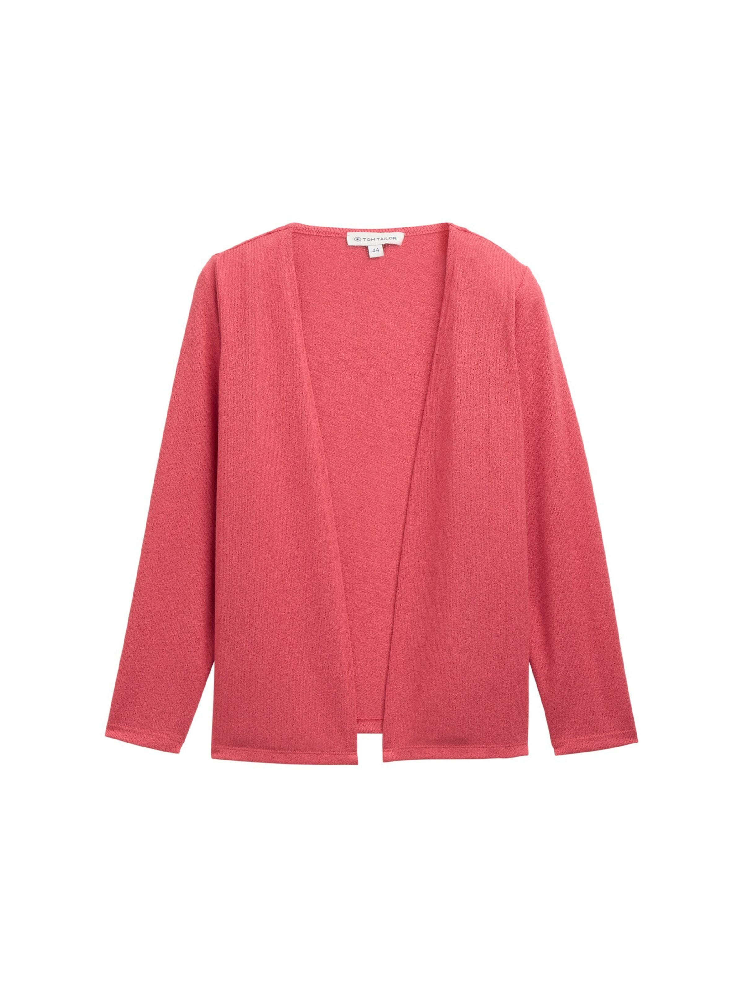 Cardigan Tom Tailor Women + en rouge : devant