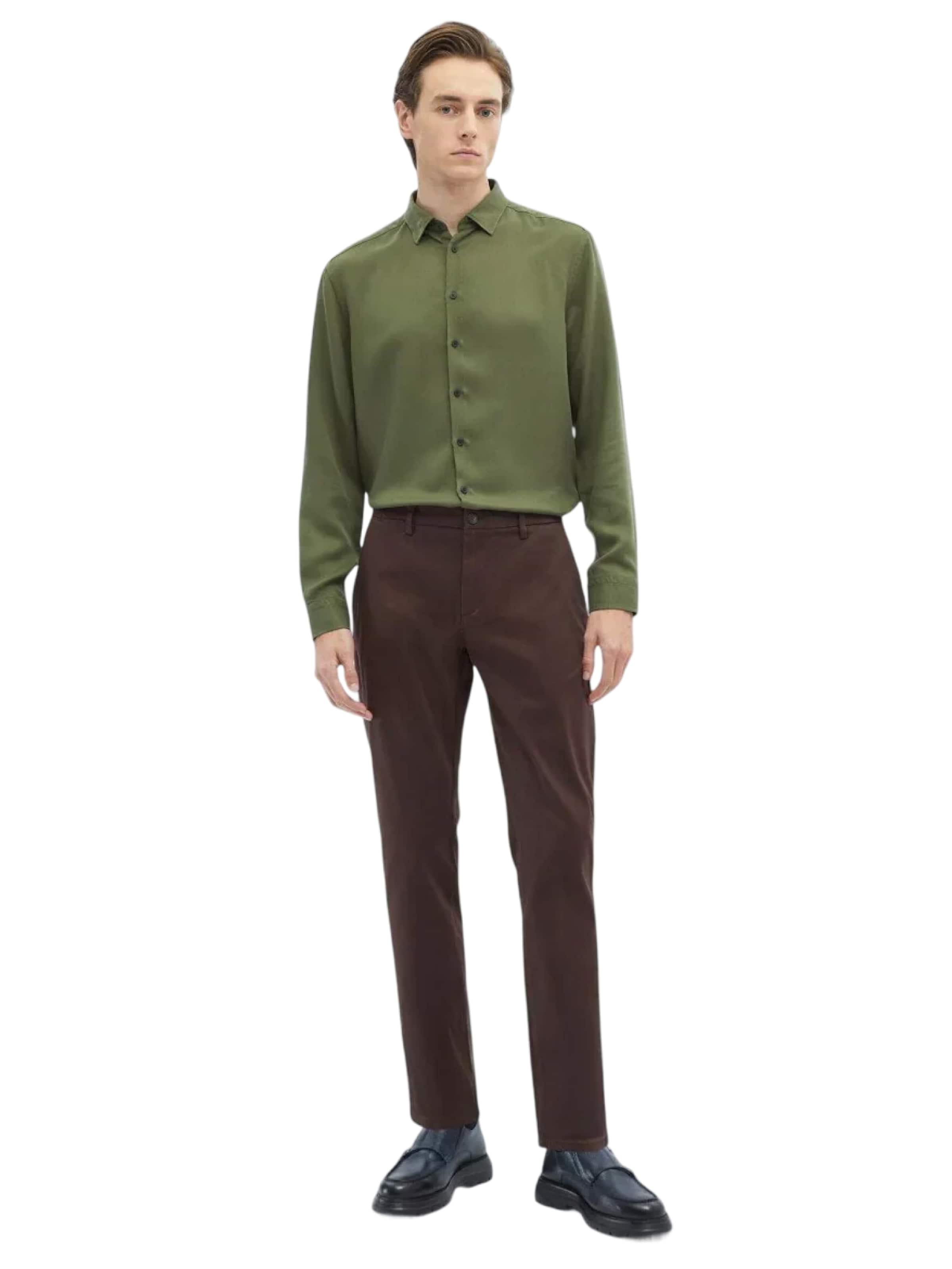 KİP Slim fit Chino trousers in Brown