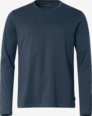 VAUDE Performance shirt in Blue: front