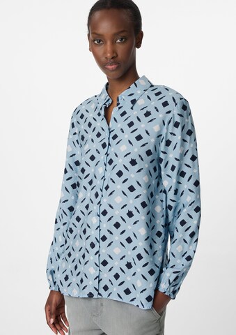comma casual identity Blouse in Blue: front