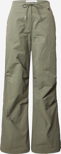 Pantaloni Calvin Klein Jeans pe verde, Vizualizare produs