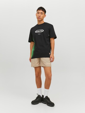 JACK & JONES T-Shirt 'Unnatural' in Schwarz