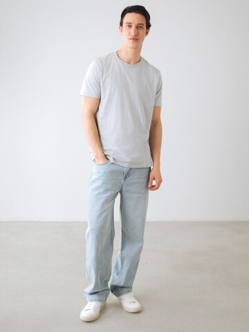 Honest Basics Shirt 'T-shirt Men' in Grijs