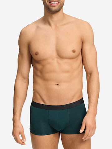 Hanro Boxershorts ' Micro Touch ' in Groen: voorkant