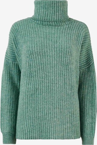 Pullover di LELA in verde: frontale