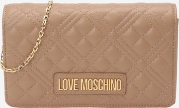 Love Moschino Сумка через плечо в Бежевый: спереди