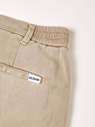 Goldgarn Regular Pleat-Front Pants in Beige