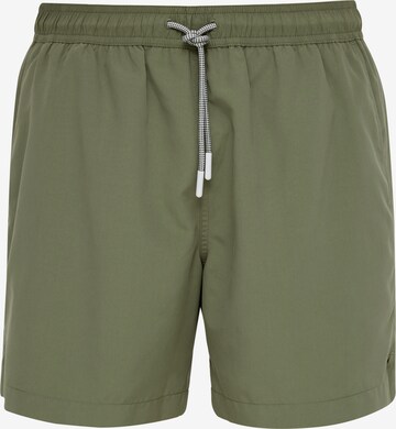 s.Oliver Board Shorts in Green: front