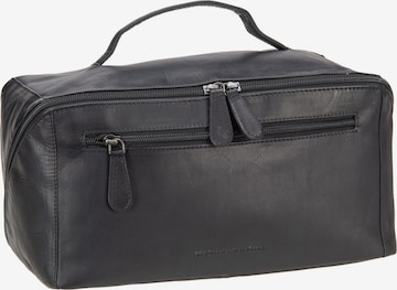 The Chesterfield Brand Kulturtasche 'Trevia' in Schwarz: Vorderseite