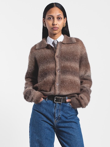 Dr. Denim Strickjacke 'Quillion'‌‌‌ in Braun