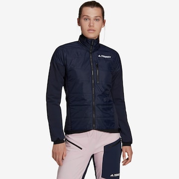 Veste outdoor ADIDAS TERREX en bleu : devant