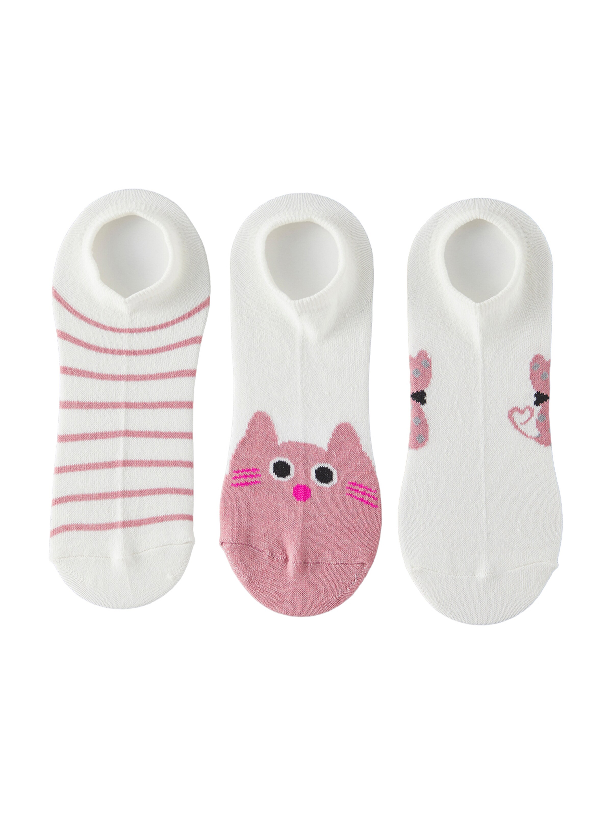 Trendyol Nogavice | bela barva: sprednja stran