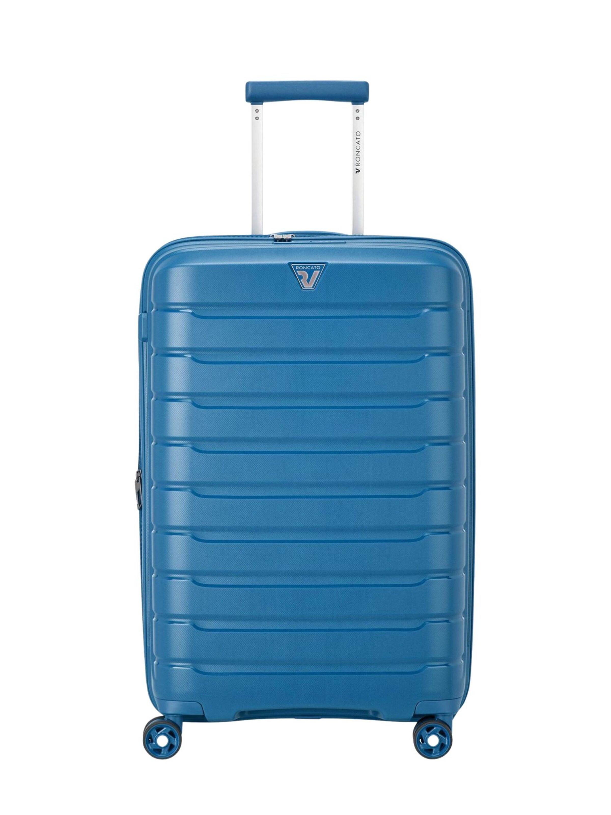 Trolley 'B-Flying' di Roncato in blu: frontale