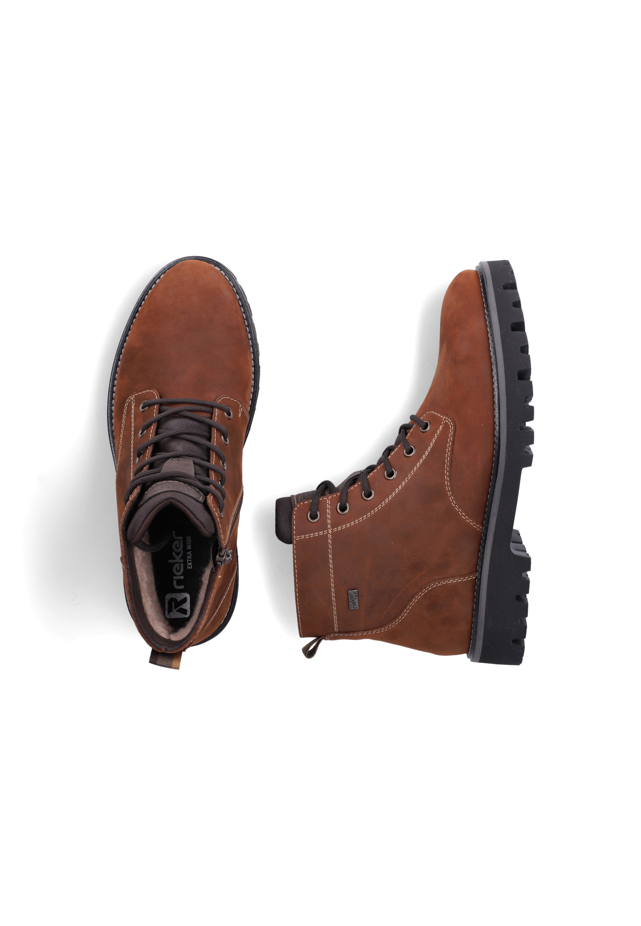 Bottines à lacets ' 30424 ' Rieker en marron