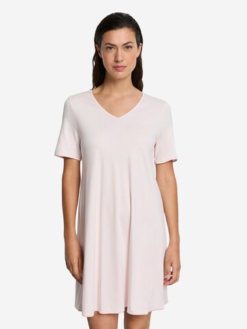 Hanro Nightgown 'Cotton Silk' in Pink