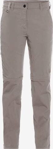 JACK WOLFSKIN Regular Outdoor Pants 'ACTIVATE' in Grey: front