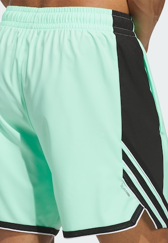 ADIDAS PERFORMANCE - Loosefit Calças de desporto 'Crazy Lite' em verde