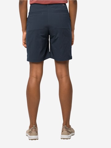 JACK WOLFSKIN Regular Sportshorts 'DESERT' in Blau