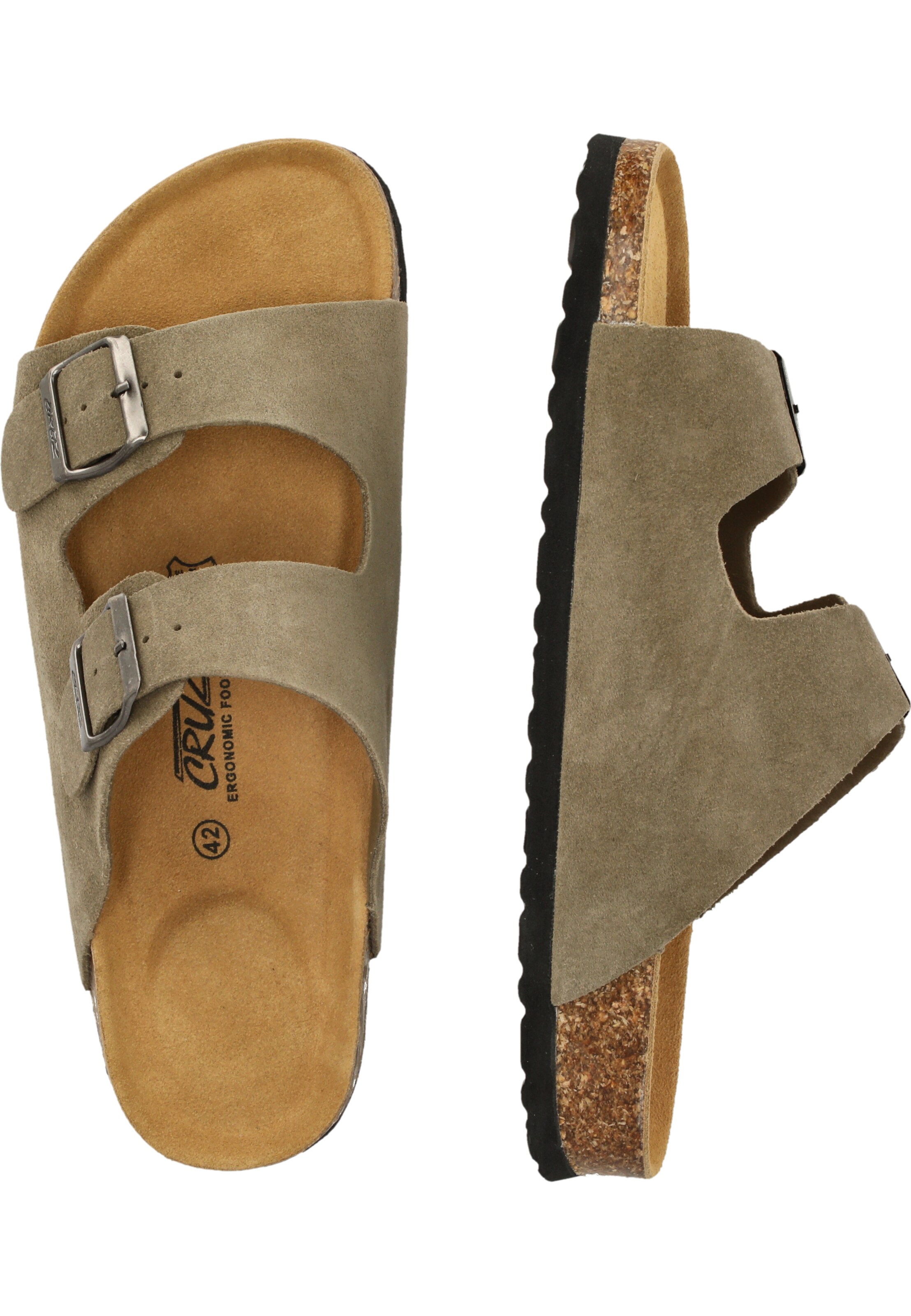 Cruz Mule 'Cosimo' in Grey