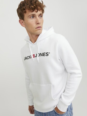JACK & JONES - Sudadera en blanco: frente