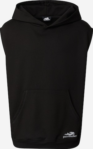 Pacemaker Sweatshirt 'Xaver' i svart: framsida