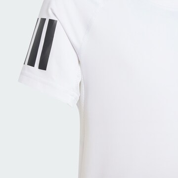 T-Shirt fonctionnel 'Club Tennis' ADIDAS PERFORMANCE en blanc