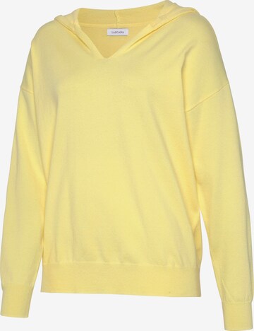 LASCANA Sweater in Yellow