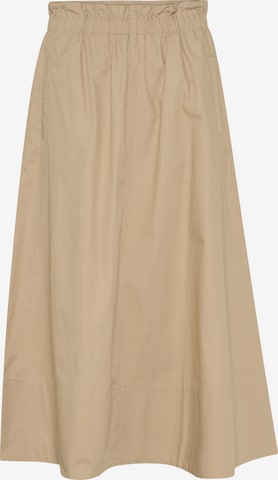 Part Two Skirt in Beige: front
