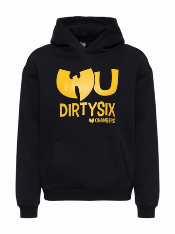 WU Wear Sweatshirt in Black: front