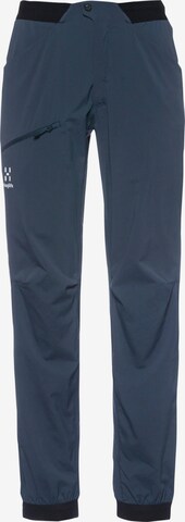 Haglöfs Regular Outdoorhose 'L.I.M FUSE' in Blau: predná strana